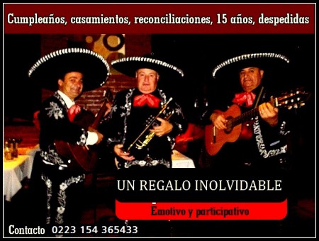 Show de Mariachi contacto  0223 154 660910